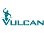 Vulcan emblem for hot water systems, ideal for Brisbane homeowners