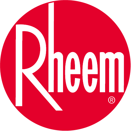 Rheem logo for hot water heaters, providing hot water systems on the Brisbane coast for Brisbane Hot Water Heaters