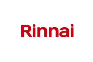 Rinnai emblem for hot water systems in Brisbane